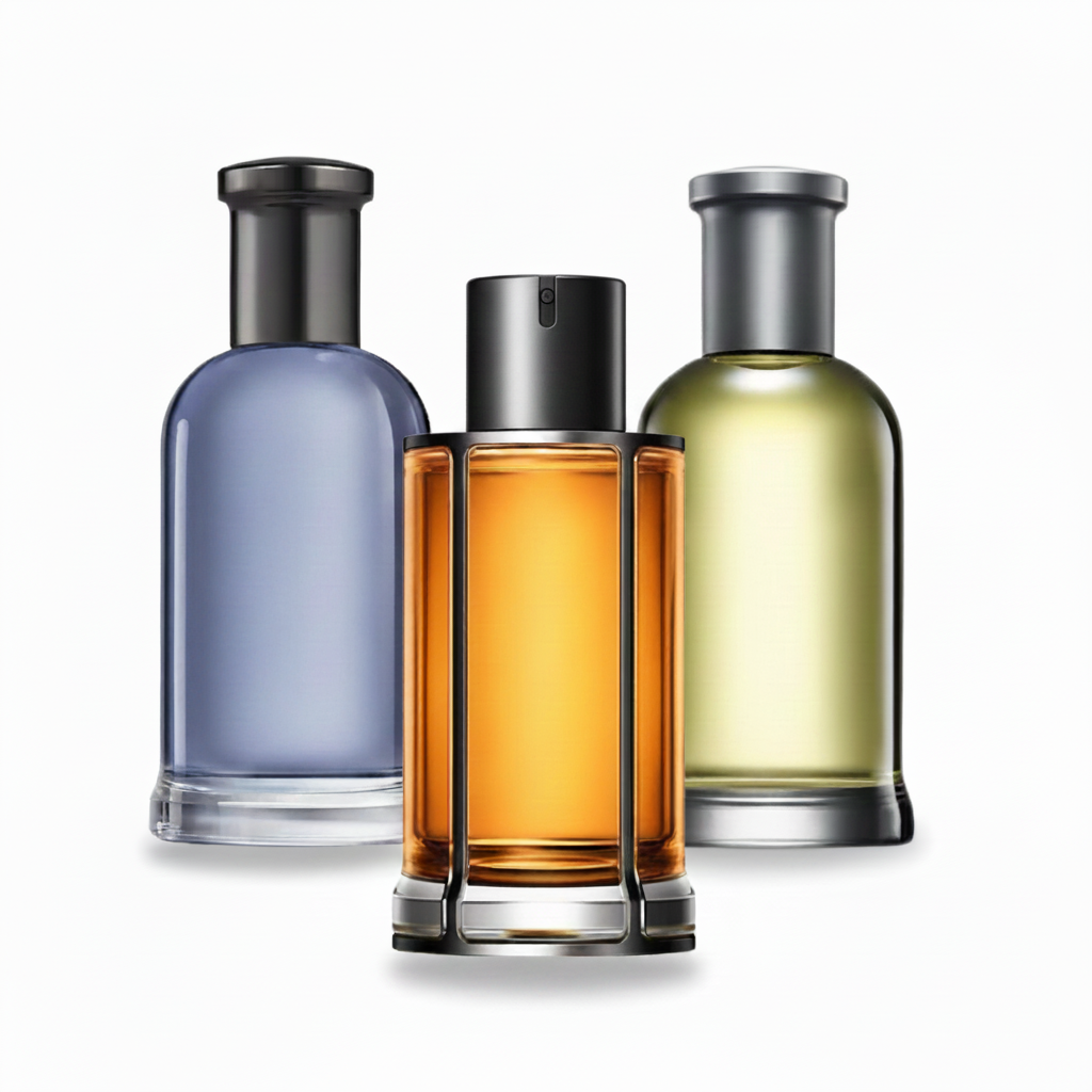 Exklusiv – SET MIT 3 PARFÜMS: Holziger Duft, Klassisches Herrenparfüm und Aromatisches Eau de Parfum